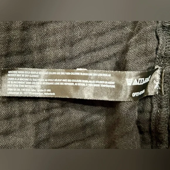 Celandine Anthropologie The Kallie Flowy Maxi Dress Black Size 3X - Picture 10 of 10